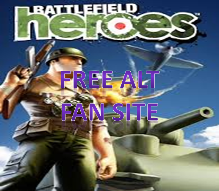 Battlefield Heroes free alt fan site